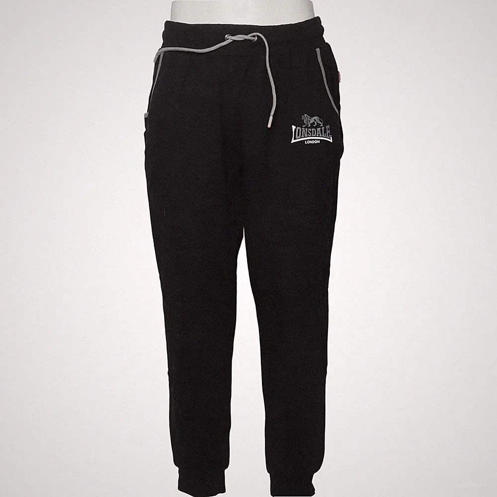 Lonsdale London, Jogginghose, Größe: L, Regular Fit, Schwarz, Baumwolle #4xV
