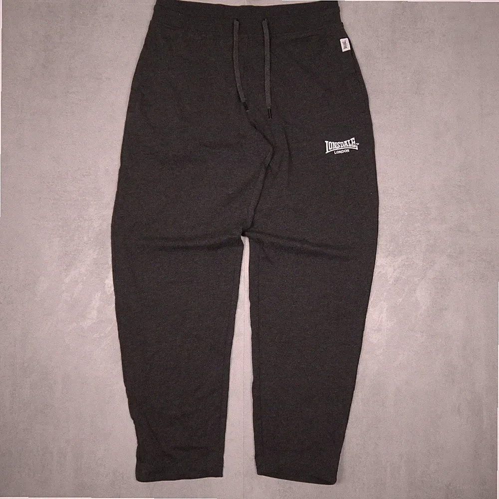 Lonsdale London Jogginghose Herren M Grau Straight Fit Streetwear Sportswear