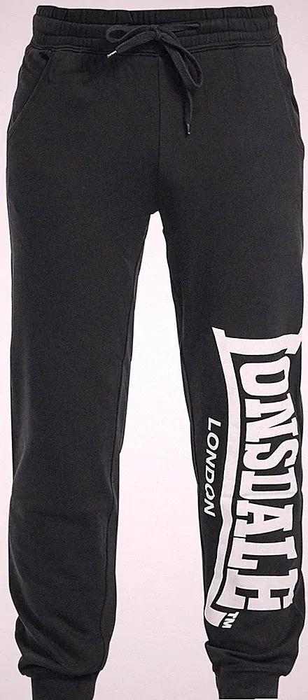 Lonsdale London Trainingshose Herren Logo Large schwarz
