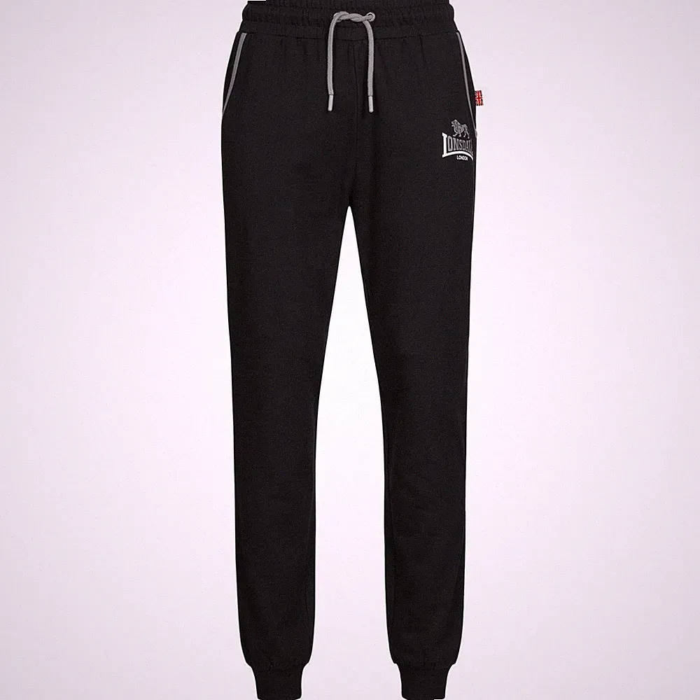 Lonsdale Two Tones Hose Herren Jogginghose schwarz 17114
