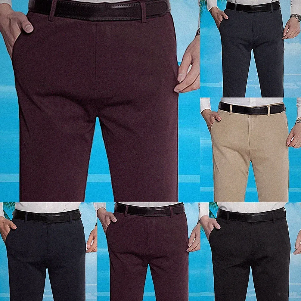 Loose Fit Herren für FREIZEIT Anzug Hose Polyester Elasthan Einfarbig Optionen
