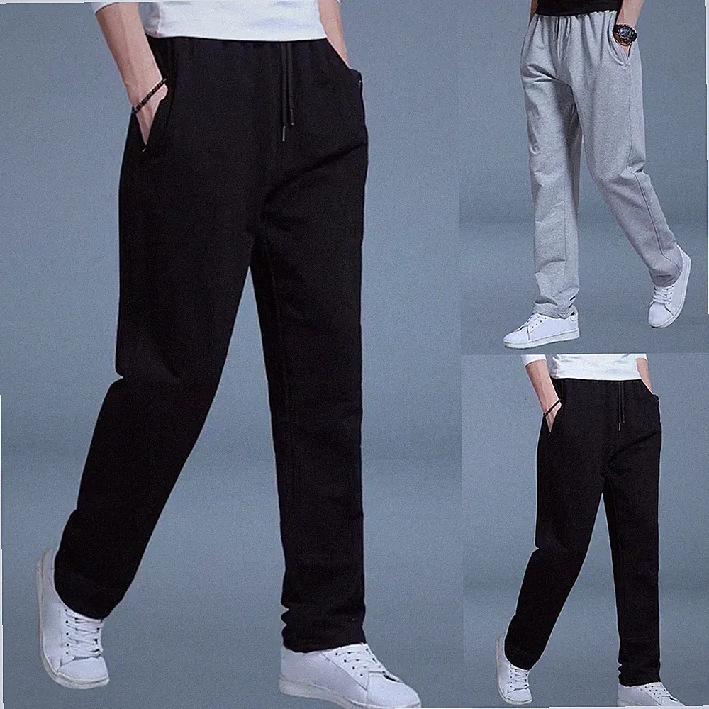Loose Fit Herren gerades Jogginghose Sweatpants Training