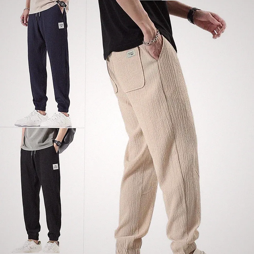 Loose Fit Herren Hose gerades Bein für freizeit Jogginghose für den Alltag