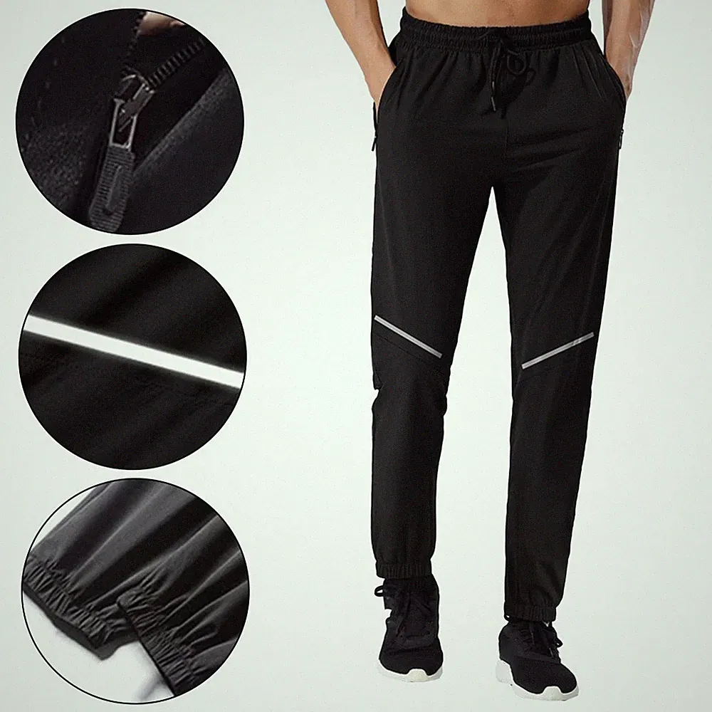 Loose Fit Herren Jogginghose schnelltrocknend Polyester für Training Jogging
