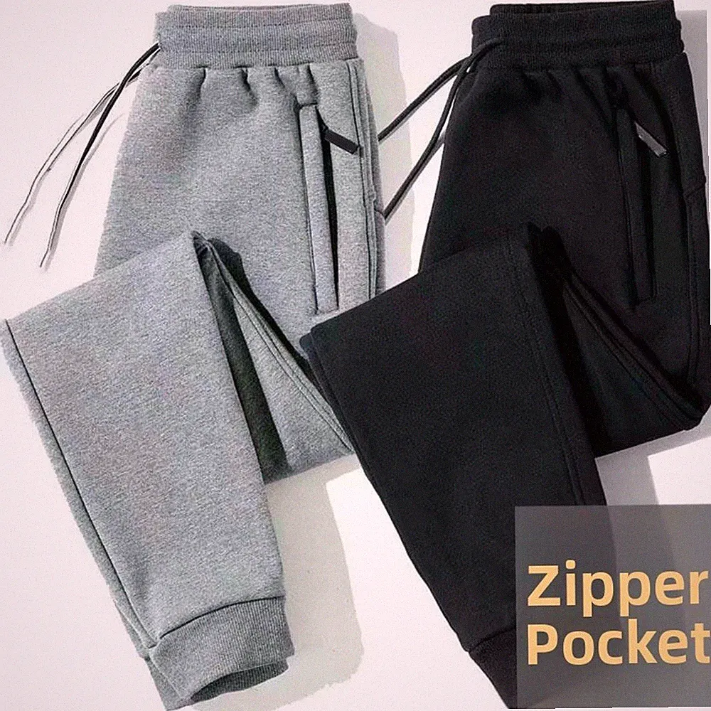 Loose Fit Herren Straight Leg Jogginghose Polyester für FREIZEIT Sport