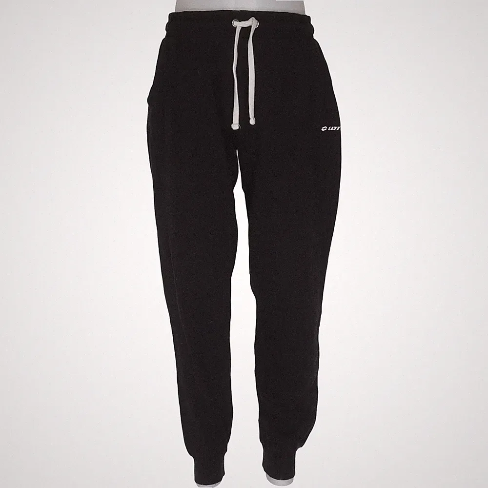 Lotto, Jogginghose, Größe: XL, Schwarz, Baumwolle/Polyester, Einfarbig #nn6