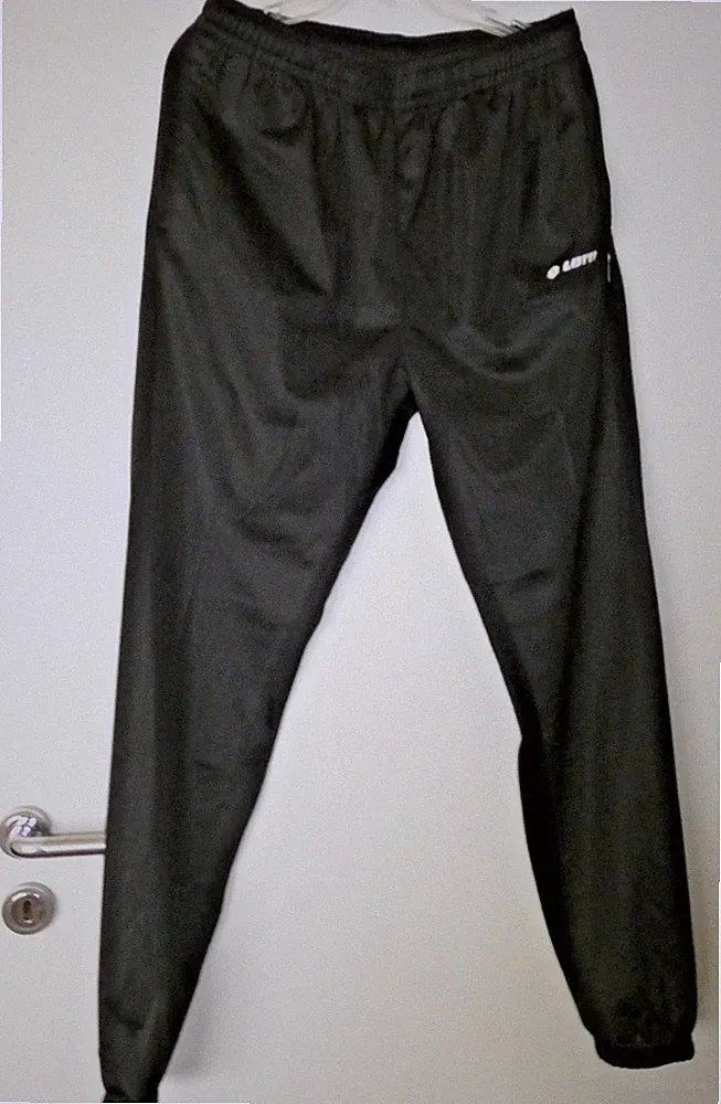 Lotto Jogginghose Herren Fußball Größe M Schwarz Sporthose Training Freizeithose