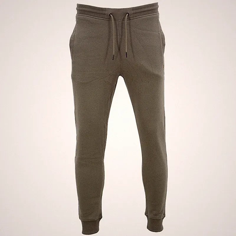 LUKE SPORT Herren Jogginghose Hellbraun Fleecehose Freizeithose Baumwollhose