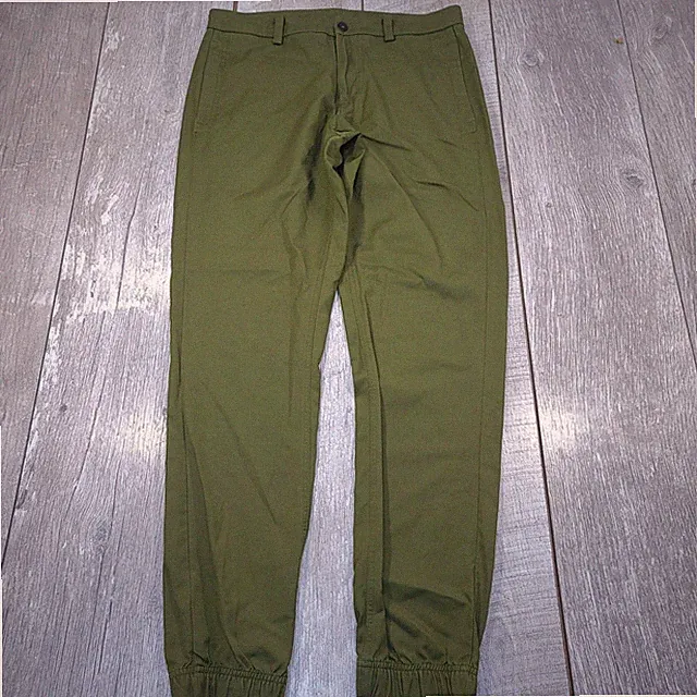 Lululemon ABC Jogger Mens Size 30 Olive Green Performance Chino Pants