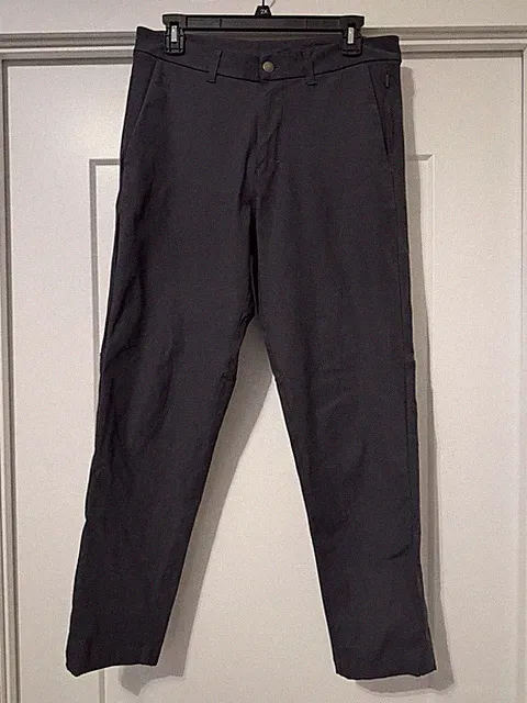 Lululemon Men’s ABC Slim Fit Golf Trousers Pants Performance Stretch Athleisure