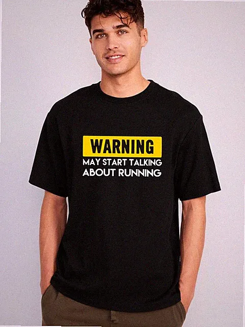 Lustiges Lauf T-Shirt Marathon Jogger Spruch Training Fitness Top Neu Unisex Tee