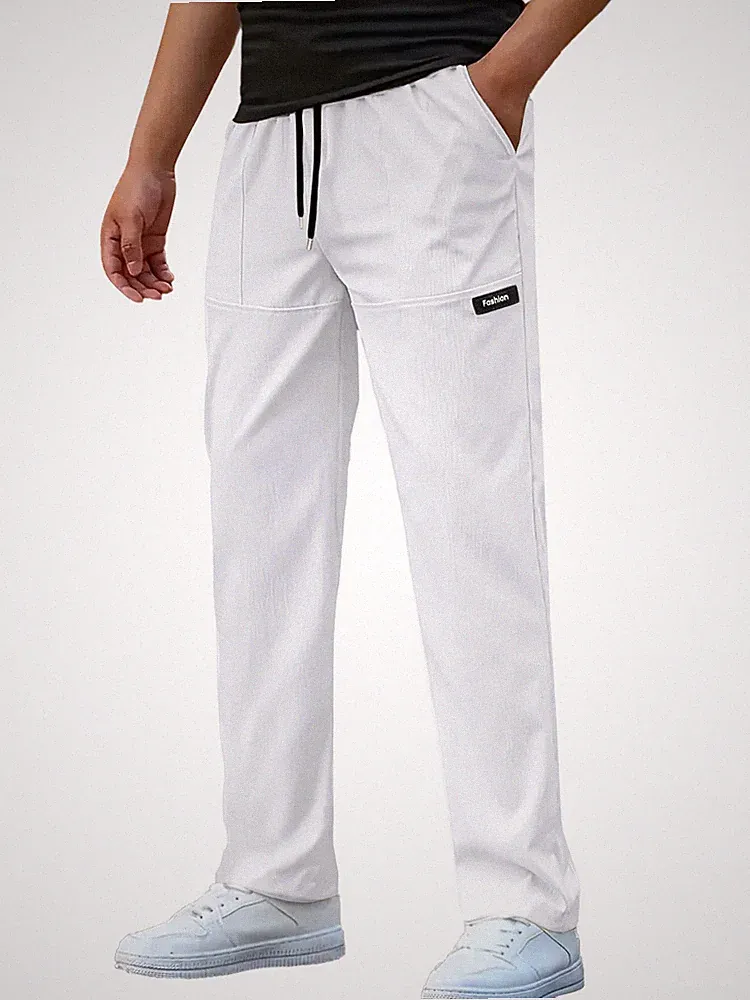 Männer Casual Sport Jogginghose Trendige Slim Fit Freizeit Anzughose