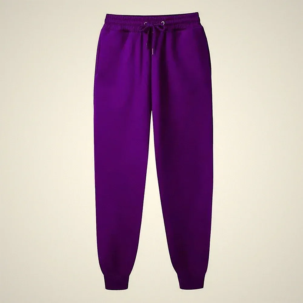 Männer Damen Sporthose Jogginghose Fleece Loose Streetwear Bequeme Hosen