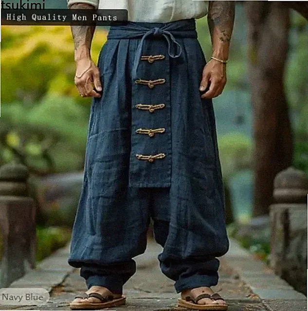 Männer Hose Haremshosen Pumphosen Pluderhosen Hosenrock Herrenrock Kilt Jogger