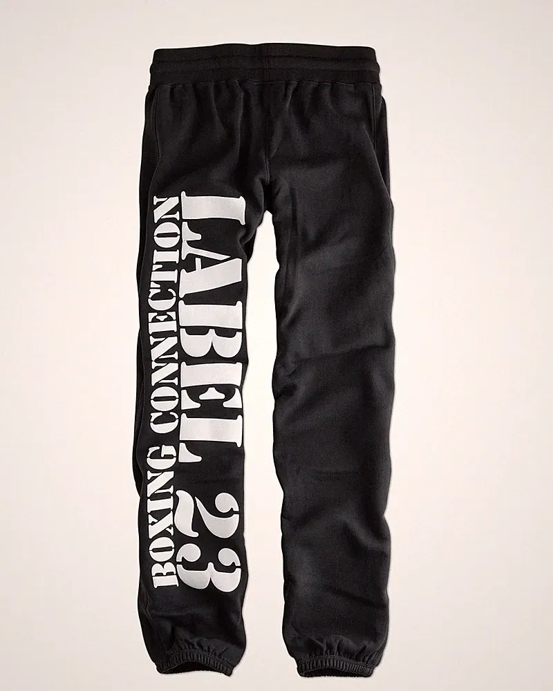 Männer Jogginghose BCTA schwarz-weiss