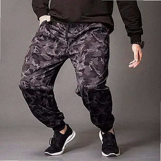Männer Jogginghose Fitness Camouflage Gedruckt Jogger Jogginghose Sport Hosen