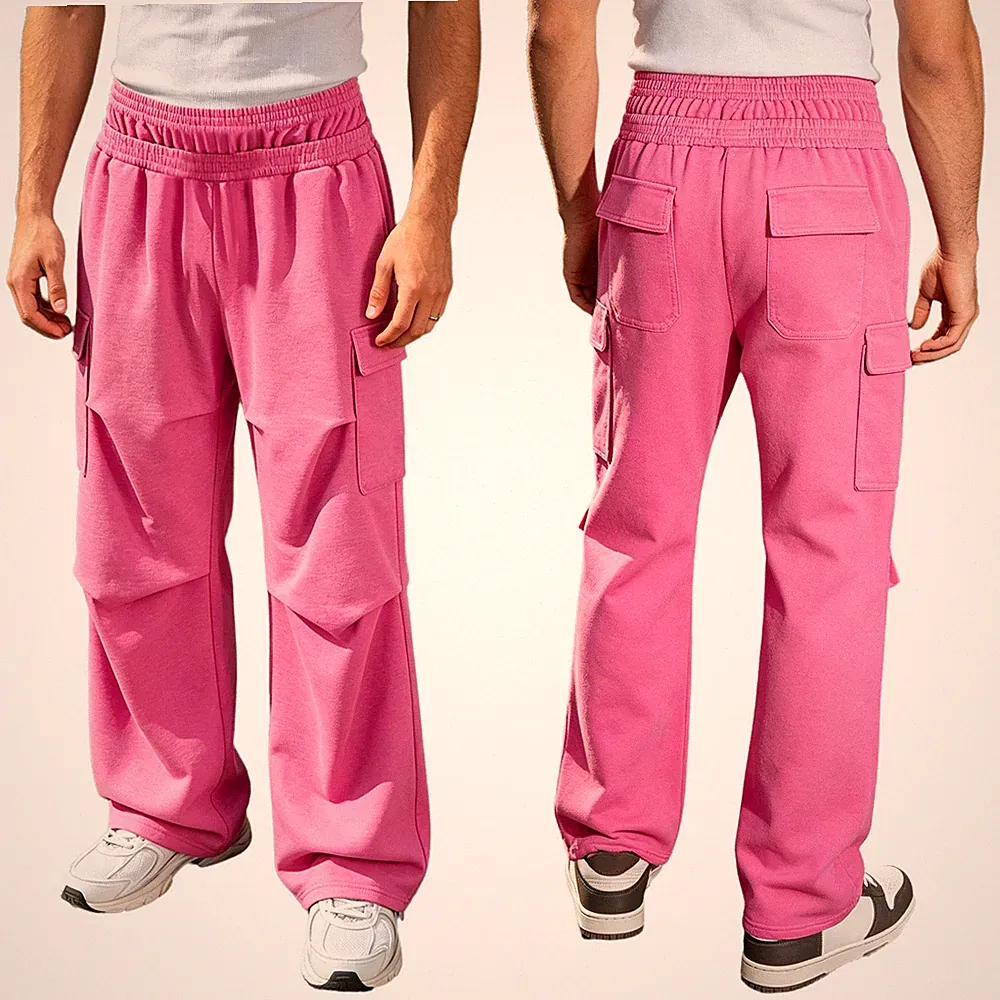 Männer Hosen Heim Hose Tanzen Jogginghose Streetwear Doppelter Bund Weitbeinig