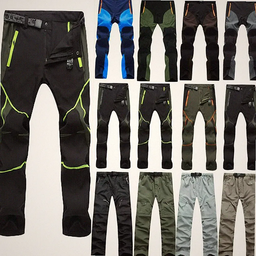 Männer Softshellhose Outdoor Wandern Wanderhose Trekking Quick Dry Lang Hosen .