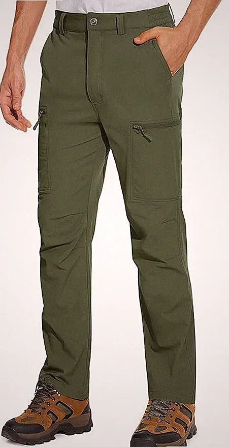MAGCOMSEN Herren Stretch Arbeitshose Freizeit Jogginghose mit Taschen Relaxed