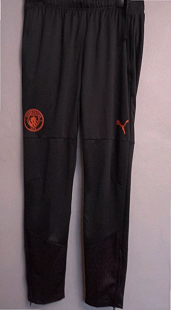 Manchester City FC Puma Jogginghose Herren Trainingshose Slim Fit Neu mit Etikett