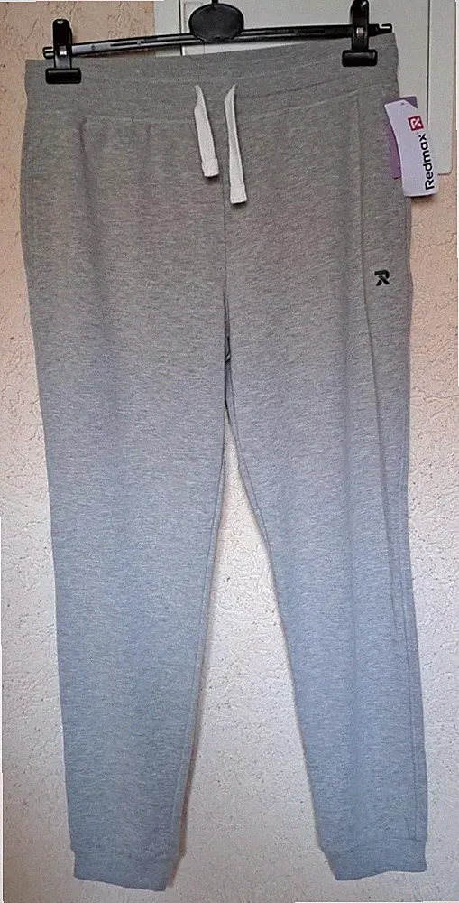 Marken Jogging Hose GR:L wie M grau NP:29,90⚠️S.MAß! Neu!