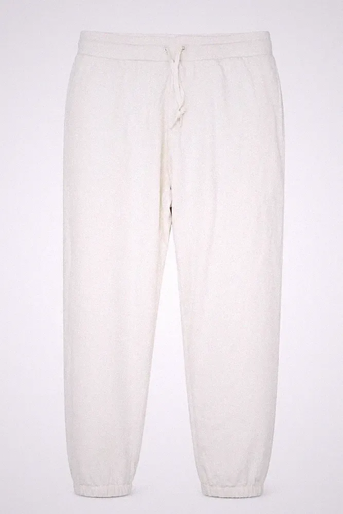 Marks & Spencer Herren Jogginghose Größe 2XL Elfenbein Freizeit Gummibund