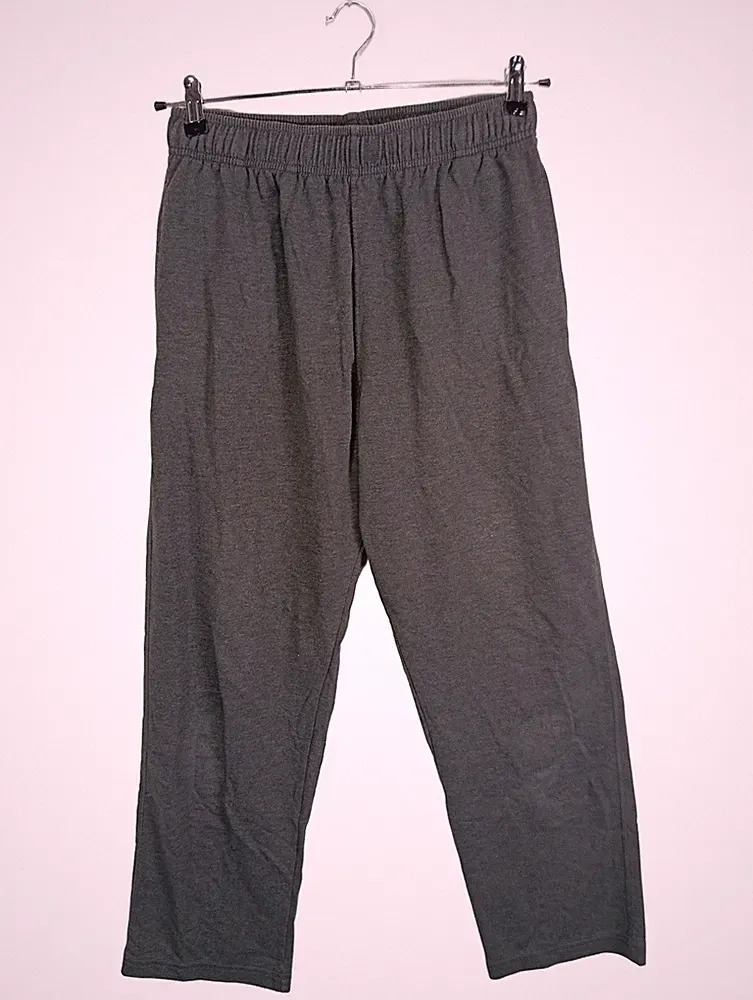 Marks & Spencer Jogginghose Herren Grau Meliert Baumwolle Gr. 48 M L30