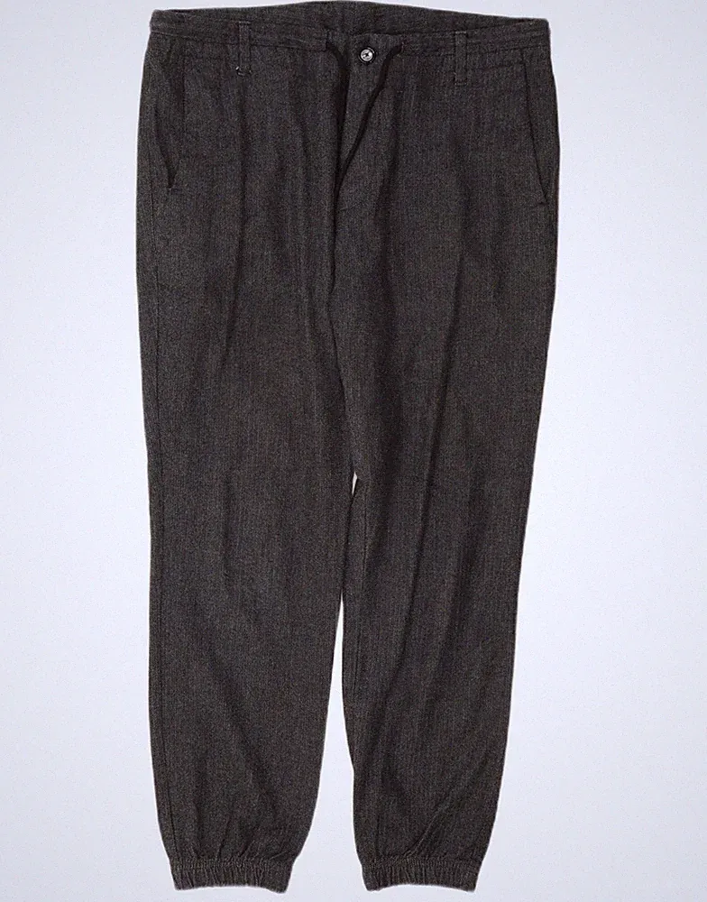 Massimo Dutti Herren Chino Hose EU 42 Große W32 L28 Grau Fischgrät CS03