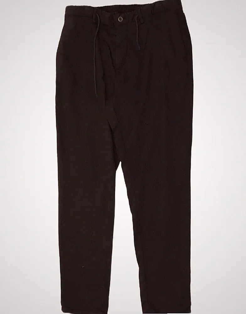 Massimo Dutti Herren Jogginghose Chino Hose EU 44 Große W34 L32 Schwarz CA15