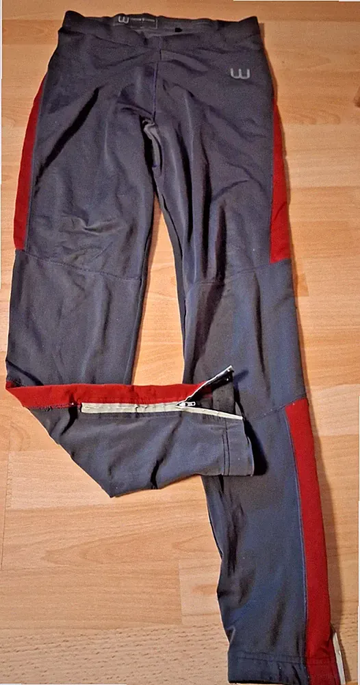 match winner Kompressionshose Herren Laufhose Jogging grau Gr. M