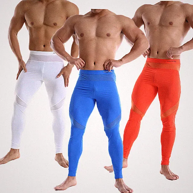 Men Sporthose Leggings Jogging Schnelltrocknende Skinny Gemütlich Body Laufhose