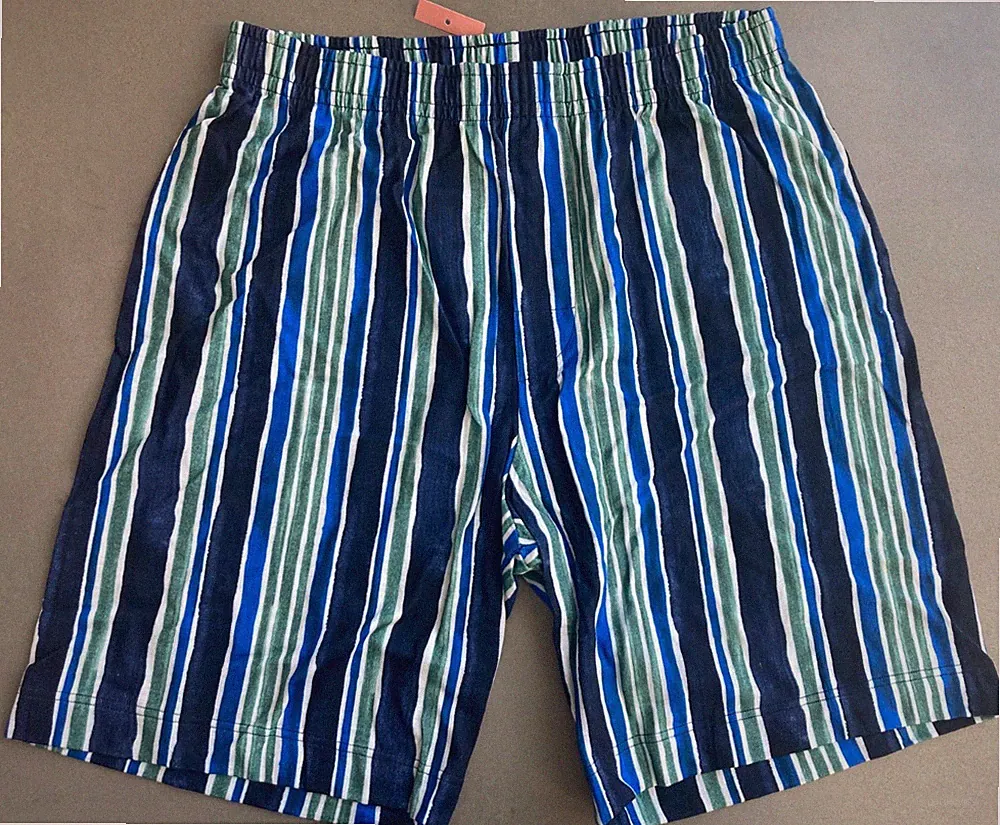 MEY kurze Sweathose Jogginghose Homewear MODERN FIT gestreift NEU Gr. M (50)