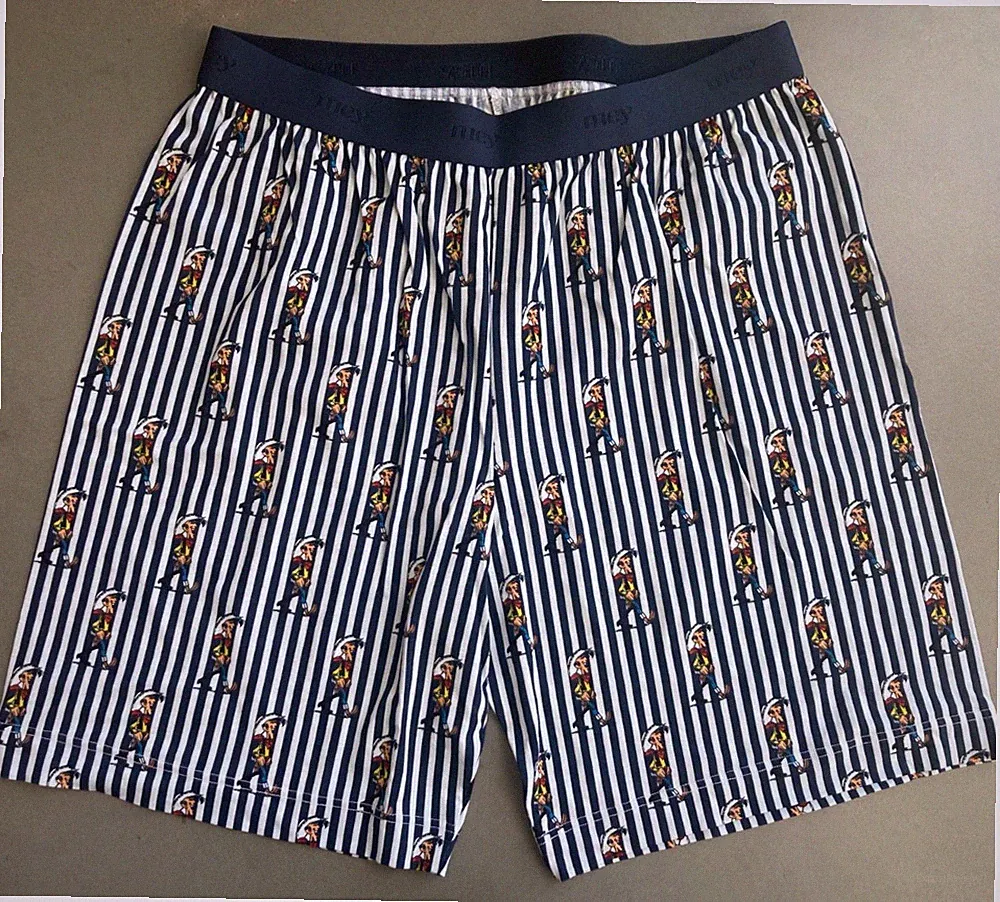 MEY kurze Sweathose Jogginghose Homewear MODERN FIT Lucky Luke NEU Gr. M (50)