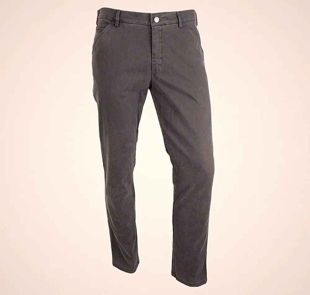 MEYER Thermo Chino Hose Baumwolle Winter 2-3917/08 Chicago Grau