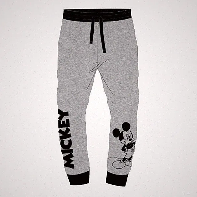 Mickey Mouse Freizeit- / Jogging-Hose für Kinder - grau