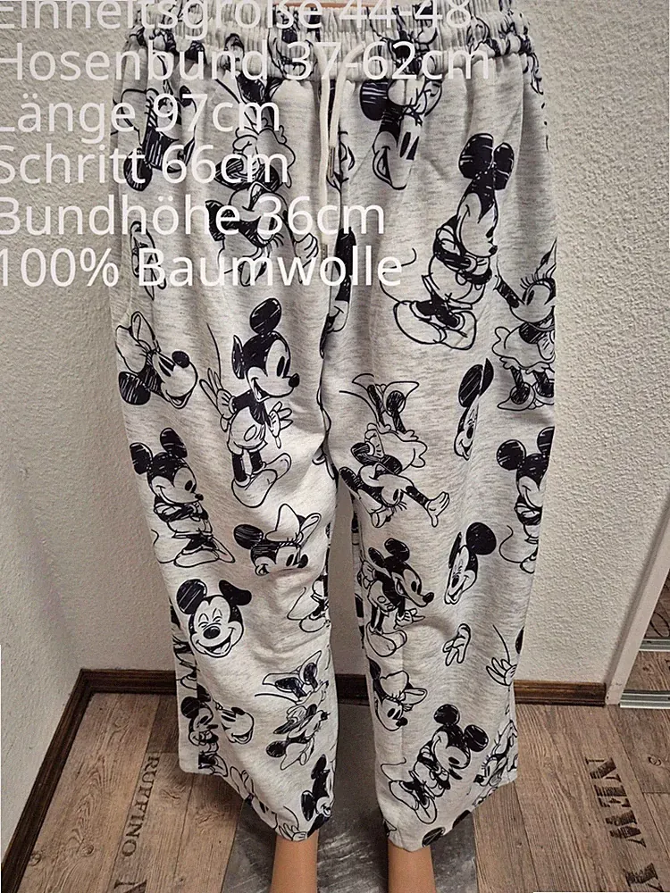 Mickey Mouse Jogginghose Größe 44-48 Einheitsgröße