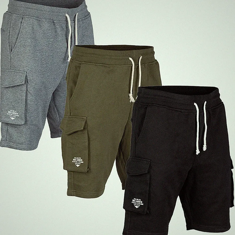 Mil-Tec Sweatshorts US Bermuda Trainingsshorts Jogging Cargo Shorts kurze Hose