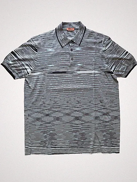 MISSONI POLOSHIRT KURZARM GR 54 NEU