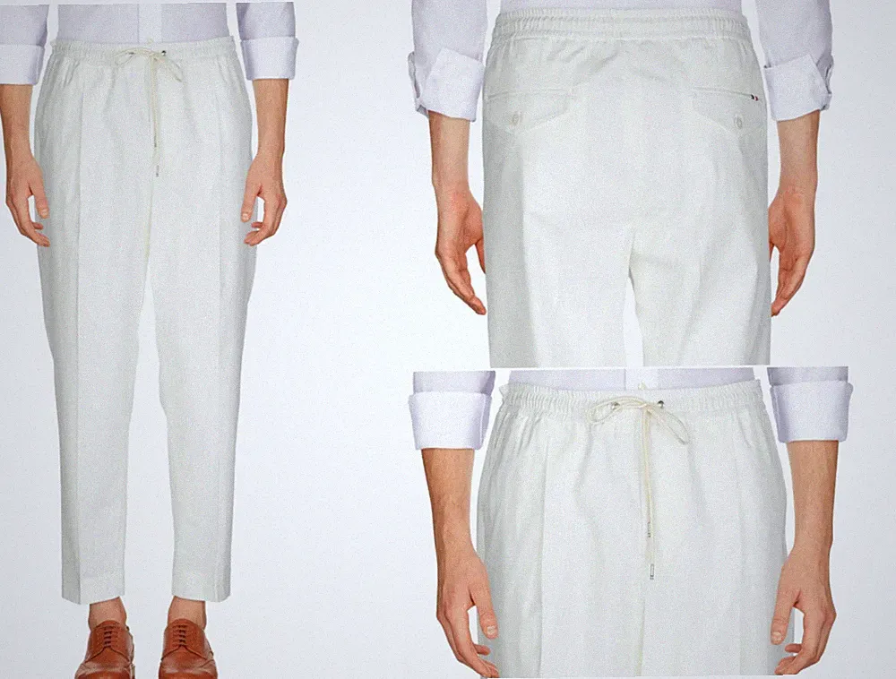 MONCLER CASUAL JOGPANTS JOGGING CHINO HOSE LUXURY COTTON STRETCH TROUSERS NEW 54