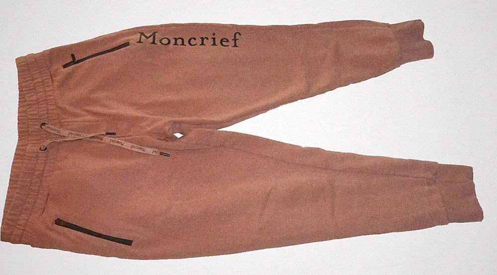 MONCRIEF Jogging Hose braun L (M) Sweat Hose Jogginghose 100 % Baumwolle 👖