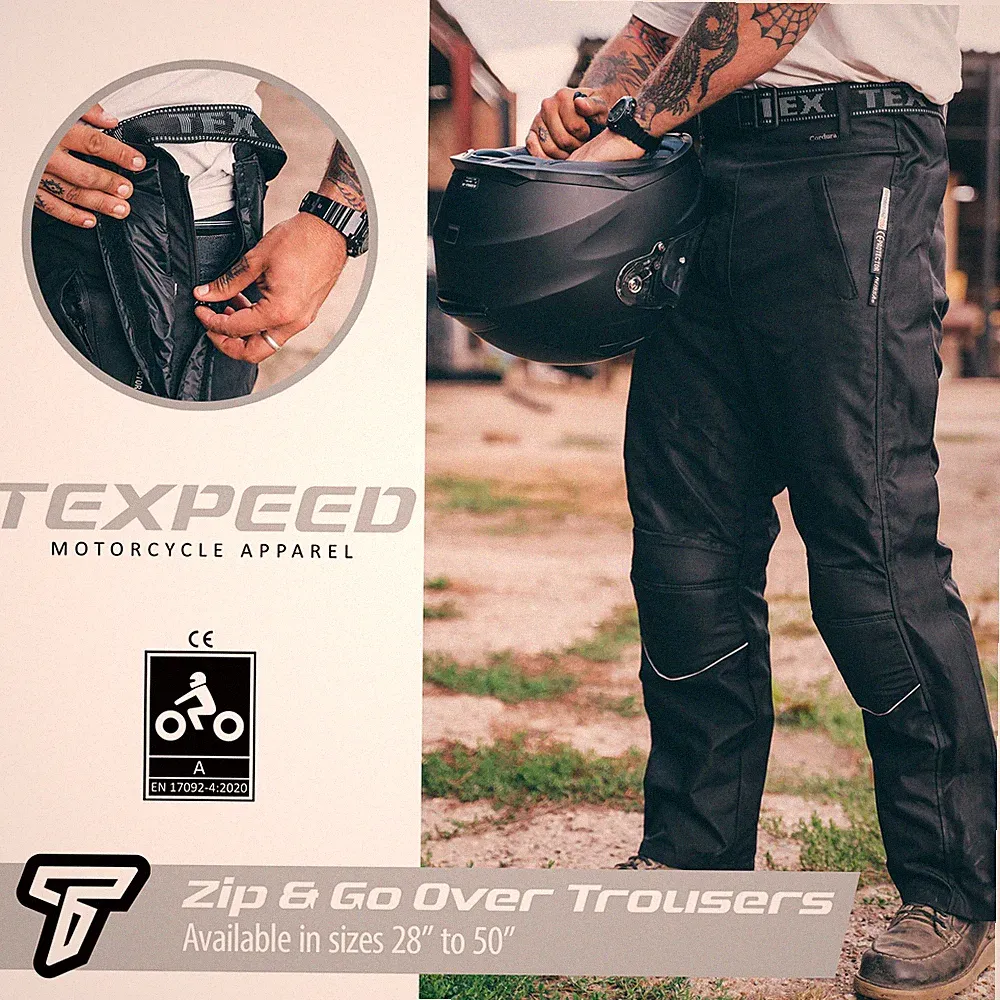 Motorrad Überhose Motorrad Wasserdicht Knie Armour Regen Roller Biker