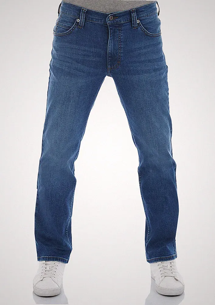 Mustang Jeans Herren Stretch Straight Fit Tramper Jeanshose Hose Denim
