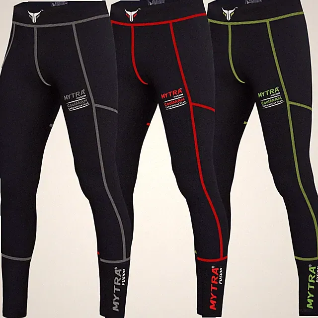 MYTRA Herren Kompressionstights Base Layer Gym Yoga Laufhose Fitness S-XXL
