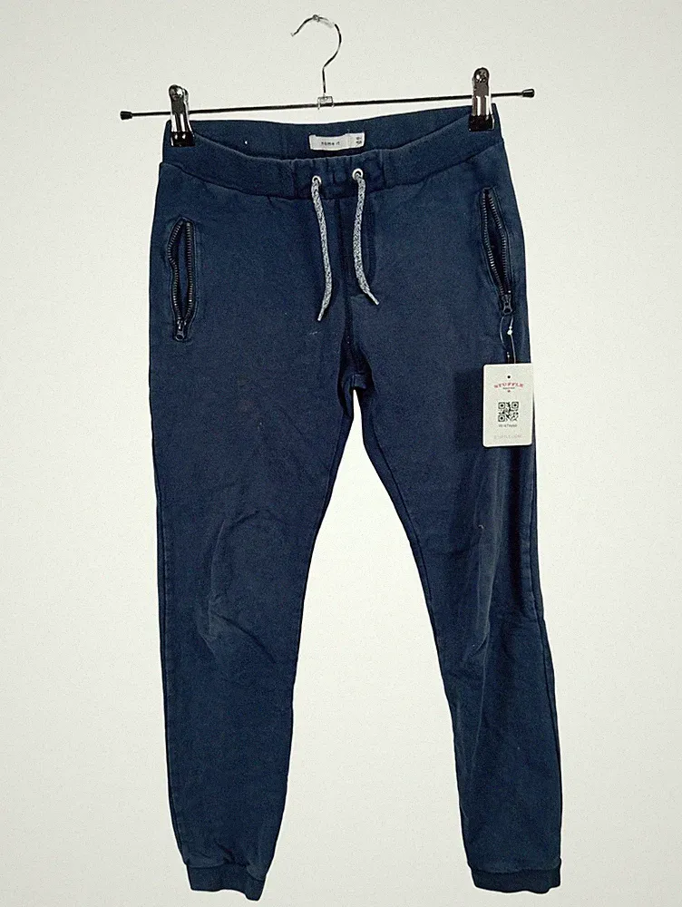 NAME IT Jogginghose Gr. 152 dunkelblau Kordelzug