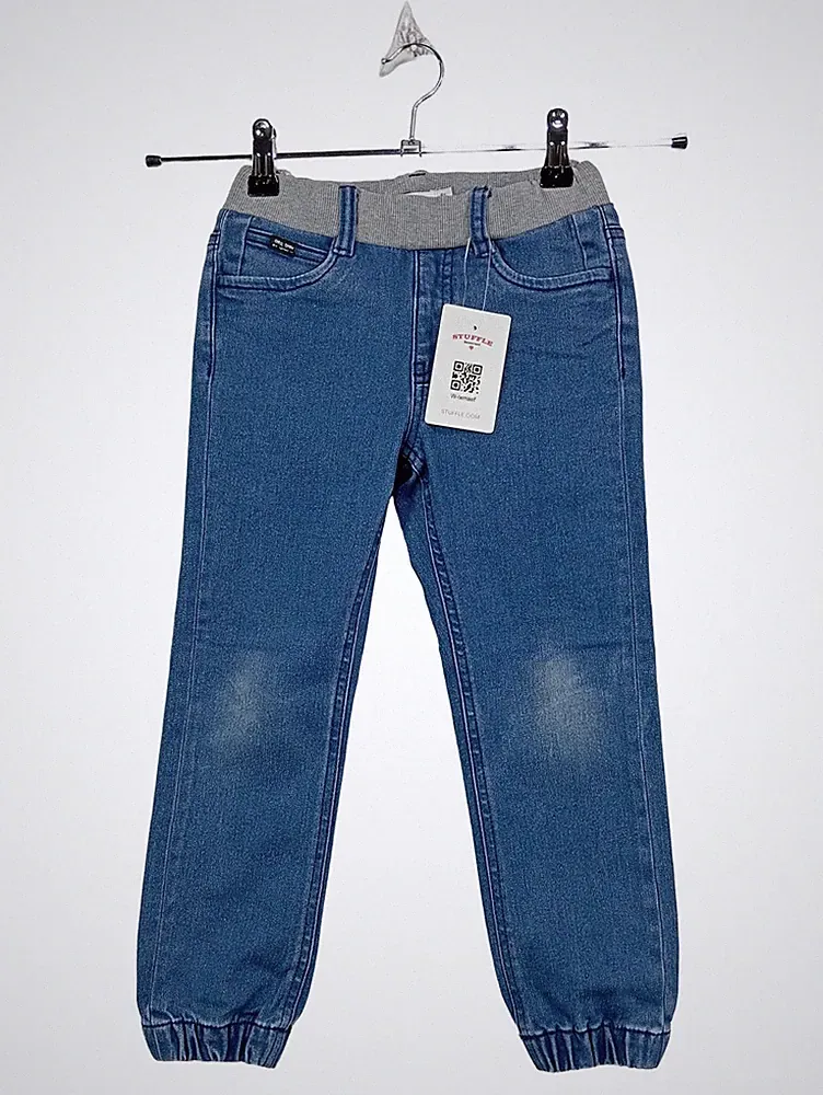 NAME IT Jogginghose Jeans Optik Gr. 116 Blau