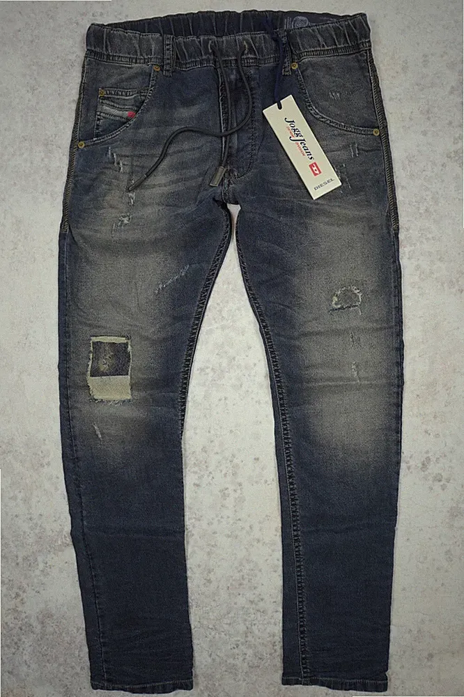 NEU DIESEL JEANS KROOLEY-NE KROOLEY CB-NE 0678J 678J JOGG SWEAT HOSE W28 L29