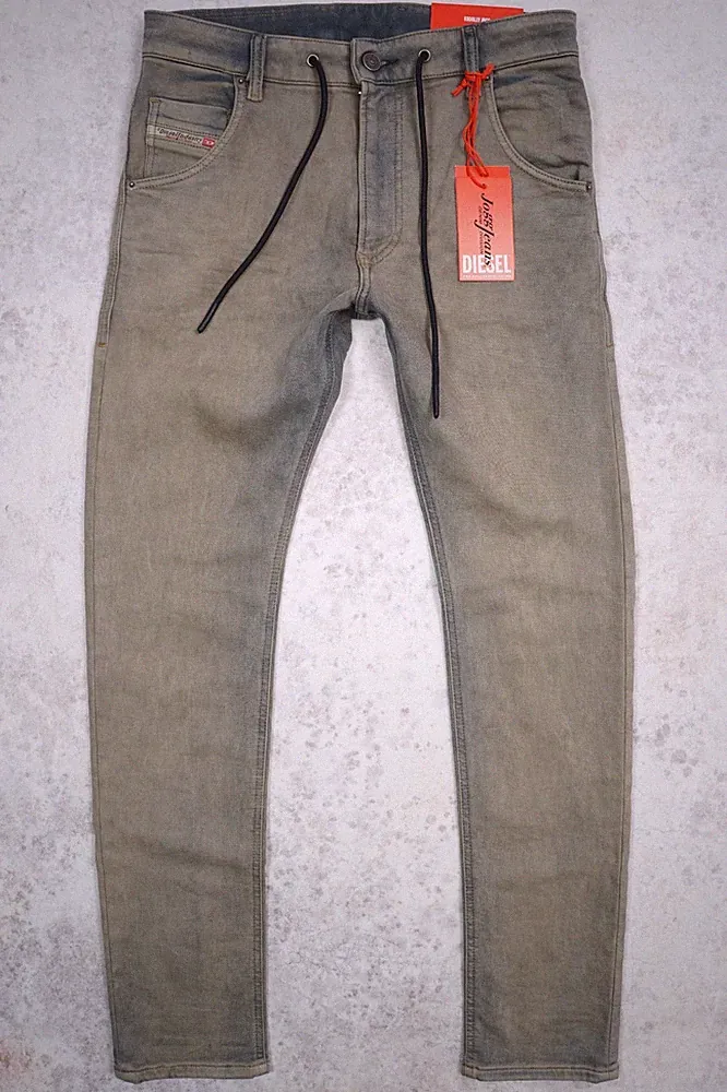 NEU DIESEL JEANS KROOLEY-NE KROOLEY CB-NE 068BE 68BE JOGG SWEAT HOSE W28 L32