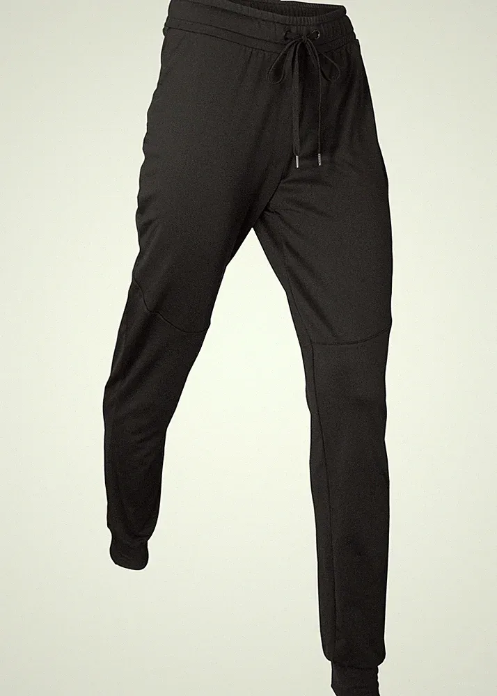 Neu Funktionale Thermo-Jogginghose knöchelfrei Gr 40/42 Schwarz Damen-Hose Pants