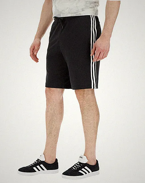 Neu Herren Gestreift Jungen Jogginghose Baumwolle Sommer Jogging Gym Hose Laufshorts