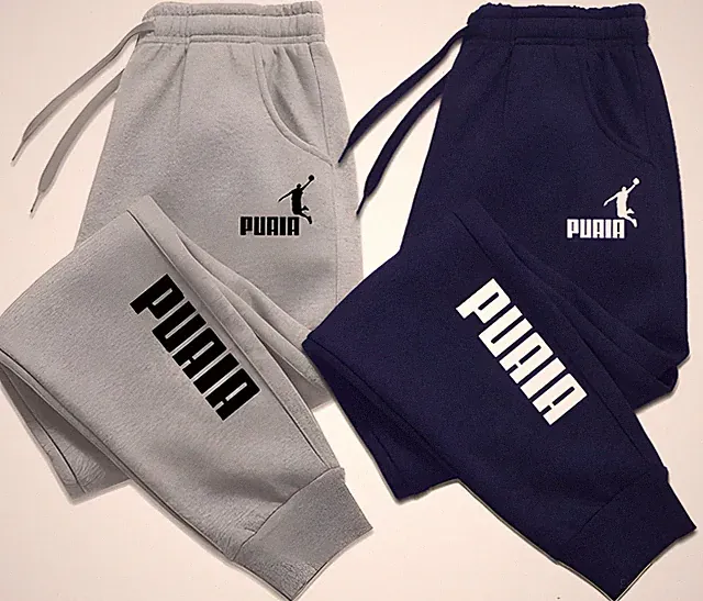 Neu Herren Jogginghose Trainingsanzug Jogging Hose Fleece Sweatpants Gym Warme Hose